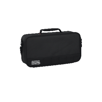 Black Aluminum Pedal Board; Small with Carry Bag