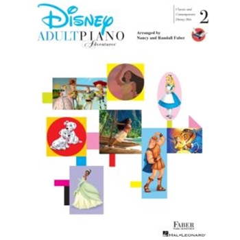 Adult Piano Adventures - Disney Book 2 - Classic and Contemporary Disney Hits
