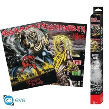 Iron Maiden - Killers/Number of the Beast Poster Set - 20.4 inch. x 14.9 inch.
