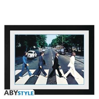 The Beatles - Abbey Road Framed Poster - 12 inch. x 16 inch.
