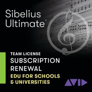 Sibelius | Ultimate Team 1-Year Subscription Renewal, Education