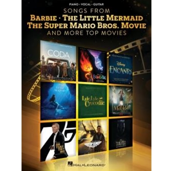 Songs from Barbie, The Little Mermaid, The Super Mario Bros. Movie, and More Top Movies