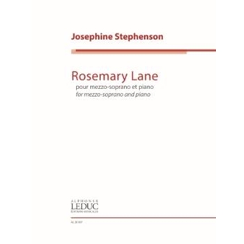Rosemary Lane - Mezzo-Soprano and Piano