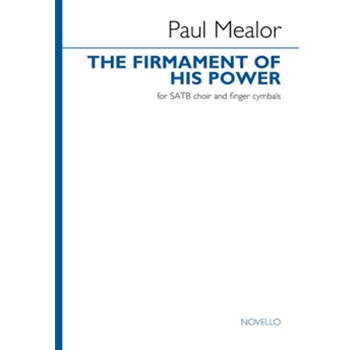 The Firmament of His Power - SATB and Finger Cymbals