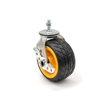 6 x 3 inch. Ground Glider Caster Pack with Brake