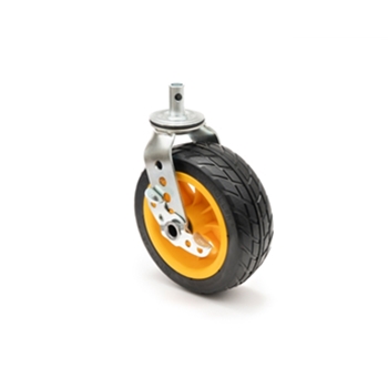 8 x 3 inch. Ground Glider Caster Pack with Brake - for Rock-N-Roller Carts