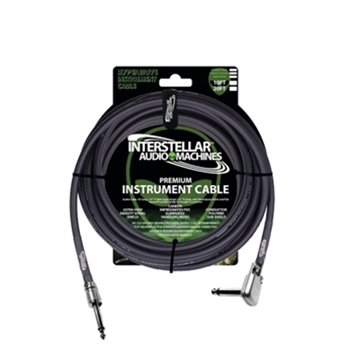 Hyperdrive Premium Instrument Cables - 10' - Angle-Straight Connectors