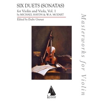 Six Sonatas For Violin And Viola, Volume 1, Score And Parts