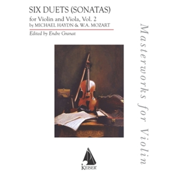 Six Sonatas For Violin And Viola, Volume 2, Score And Parts