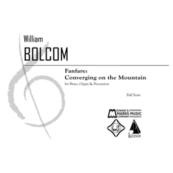 Fanfare Converging on the Mountain (Full Score) - for Brass, Percussion, and Organ