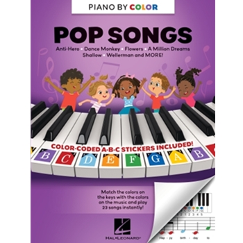 Piano-by-Color - Pop Songs