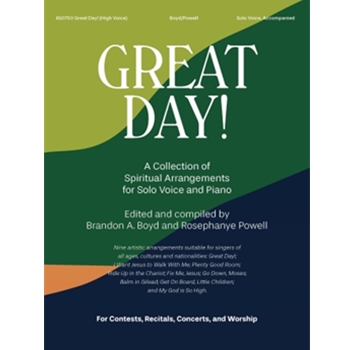 Great Day - A Collection of Solo Spiritual Arrangements for Solo High Voice & Piano