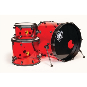 Josh Dun Torch 3-Piece Kit - Red Acrylic Shells - 8 inch. x 12 inch., 14 inch. x 16 inch., 18 inch. x 22 inch.