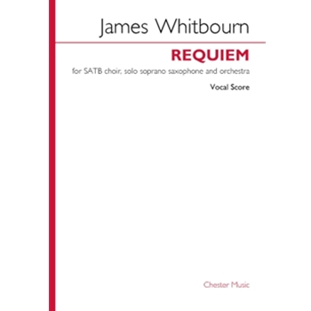 Requiem - for SATB Soprano Sax, Orchestra Vocal Score