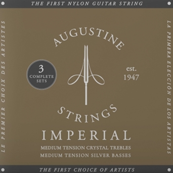 Imperial Red 3-Pack Medium Tension Nylon Guitar Strings