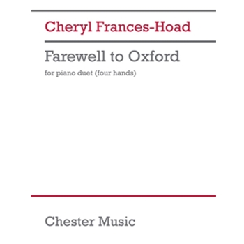 Farewell to Oxford - Piano Duet (4 Hands)