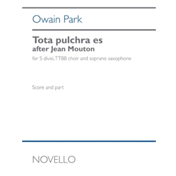 Tota Pulchra Es - After Jean Mouton - Soprano Divisi, TTBB, Soprano Sax