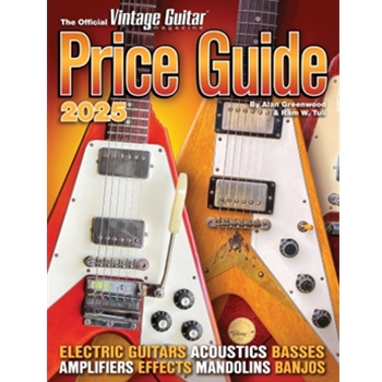 The Official Vintage Guitar Magazine Price Guide 2025