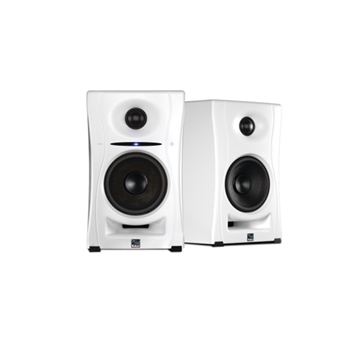 LP-UNFW 4 Inch 2-Way Powered Loudspeaker System with Bluetooth (Pair) - White