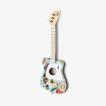 Beatles + Loog Mini Guitar Acoustic '67 - Green