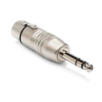 Adapter, Xlr3f To 1/4 In Trs