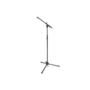 Microphone Stand, Tripod Base, Black