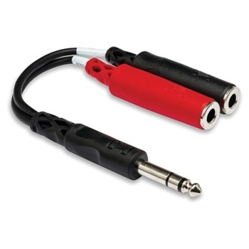 Stereo Breakout, 1/4 In Trs To Dual 1/4 In Tsf