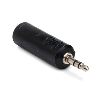 Adapter, 1/4 in. TRS to 3.5 mm TRS