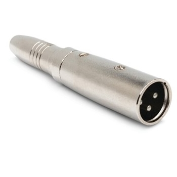 Adapter, 1/4 in. TRS to XLR3M
