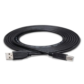 High Speed USB Cable, Type A to Type B, 10 ft.