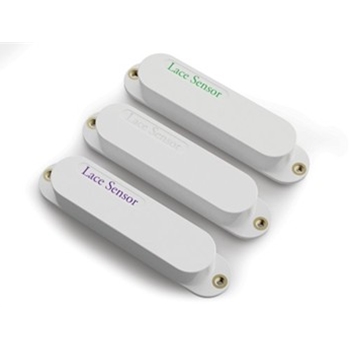 Lace Sensor 3-Pack *Triple Rainbow* Emerald/RWRP Silver/Purple - White