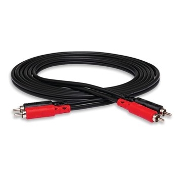 Stereo Interconnect, Dual RCA to Same, 2 m
