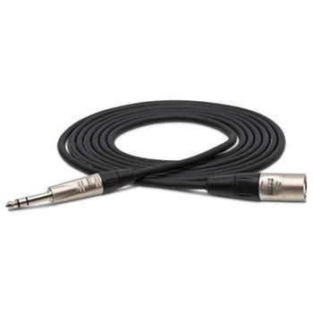 Pro Balanced Interconnect, REAN 1/4 in. TRS to XLR3M, 30 ft.