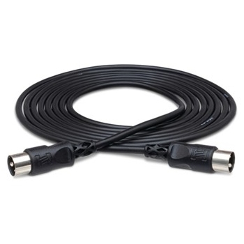 MIDI Cable, 5-Pin DIN to Same, 15 ft.