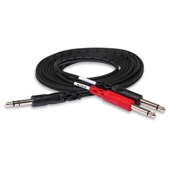 Insert Cable, 1/4 in. TRS to Dual 1/4 in. TS, 4 m