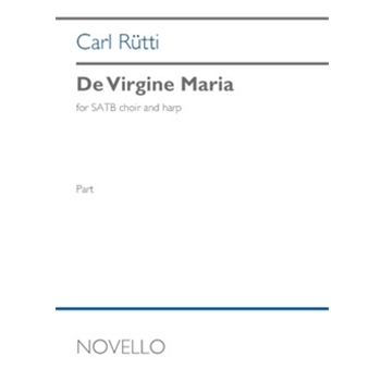 De Virgine Maria (Part) - for SATB and Harp