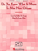 Do You Know What It Means To Miss New by Alter Louis - De Lange Eddie - for PVG