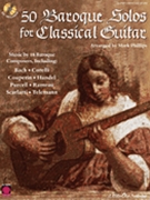 50 Baroque Solos For Classical Guitar by Various - Phillips Mark - for Guitar Tab