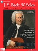 50 Solos For Classical Guitar by Bach Johann Sebastian - Phillips Mark - for Guitar Tab