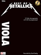 Best Of Metallica by Metallica Metallica for Viola w/ Audio