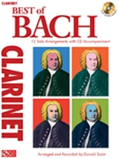 Best Of Bach by Bach Johann Sebastian - Sosin Donald - for Bb Clarinet