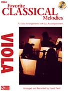 Favorite Classical Melodies by Various - Pearl David - for Viola w/ Audio