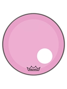 Powerstroke® P3 Colortone(TM) Pink Skyndeep® Drumhead with 5 inch. Offset Hole by for