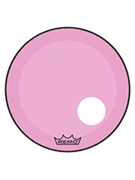 Powerstroke® P3 Colortone(TM) Pink Skyndeep® Drumhead with 5 inch. Offset Hole by for