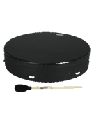 Bahia Buffalo Drum - 16 inch. x 3.5 inch. Pre-Tuned Bahia Bass Drumhead with Black Earth Shell by for
