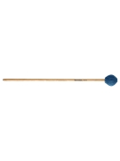 Medium Hard Legato Marimba Mallets - Teal Yarn - Birch - Soloist Series Concert Marimba Mallets by for