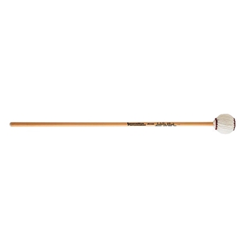 Medium Soft Marimba Mallets - Off-white Yarn - Rattan by for