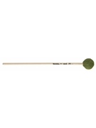 Strong Legato Medium Soft Marimba Mallets - Green Yarn - Birch by for