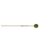 Strong Legato Medium Hard Marimba Mallets - Green Yarn - Birch by for