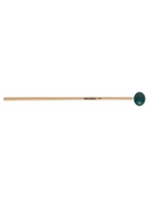 Medium Soft Xylophone Mallets - 1-1/8 Dark Green / White Tape - Rattan by for